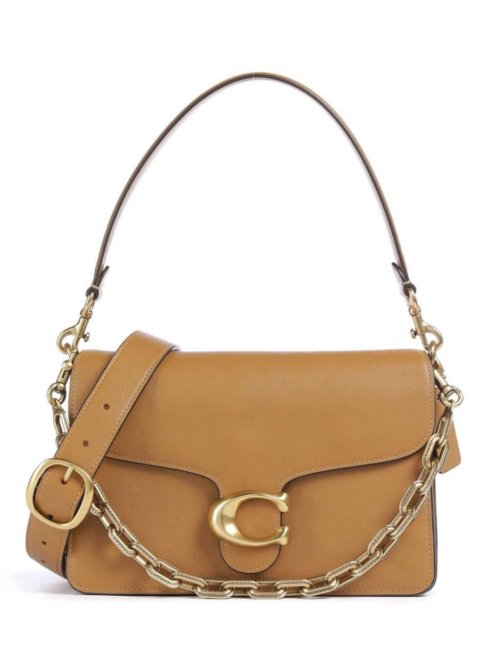 Chain Tabby Shoulder Bag 26 in Honey/Brass
